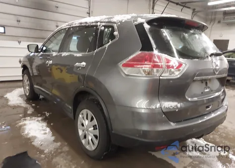 2015 Nissan Rogue S z USA, uszkodzony, nr VIN KNMAT2MT7FP580360